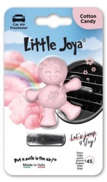 Autóillatosító, szellőzőrácsra, LITTLE JOE "JOYA Cotton Candy", rózsaszín