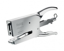 Tűzőgép, kézi, 24/6, 24/8, 50 lap, RAPID "K1 Classic", króm