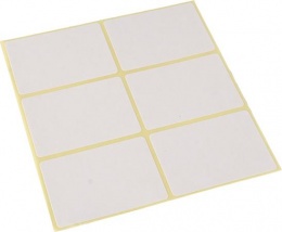 Etikett, 35x50 mm, 60 etikett/csomag