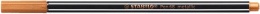 Filctoll, 1,4 mm, STABILO "Pen 68 metallic", bronz
