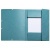 Gumis mappa, prespán, A4, EXACOMPTA "Skandi", nyugodt kék